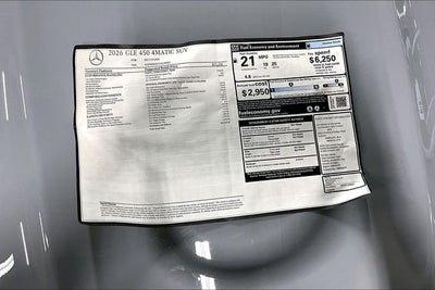 2026 Mercedes-Benz GLE GLE 450 4MATIC®