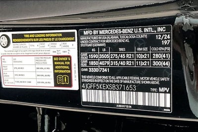2025 Mercedes-Benz GLS GLS 450 4MATIC®