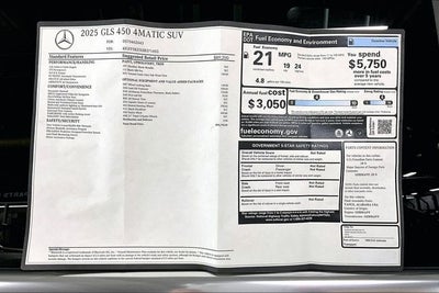 2025 Mercedes-Benz GLS GLS 450 4MATIC®