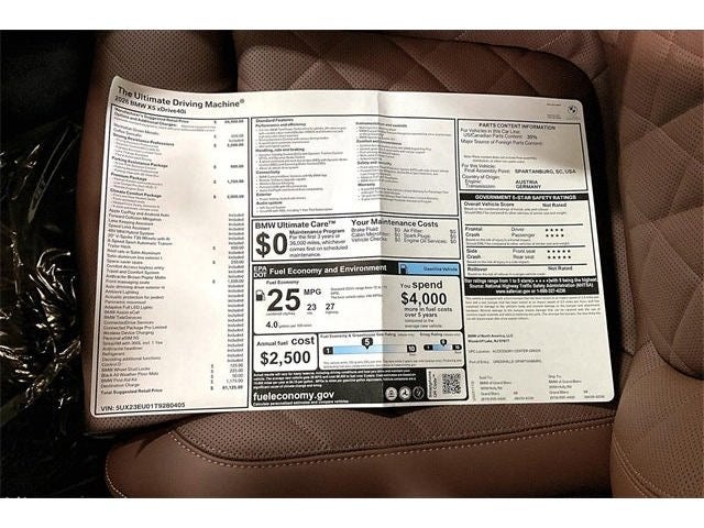 2026 BMW X5 xDrive40i