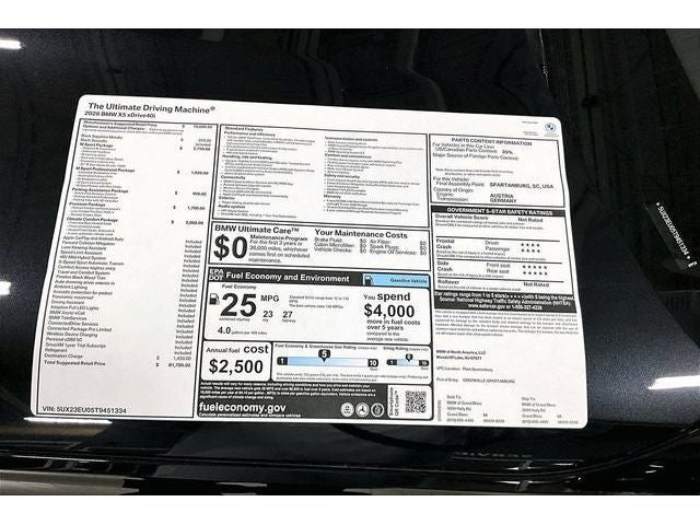 2026 BMW X5 xDrive40i