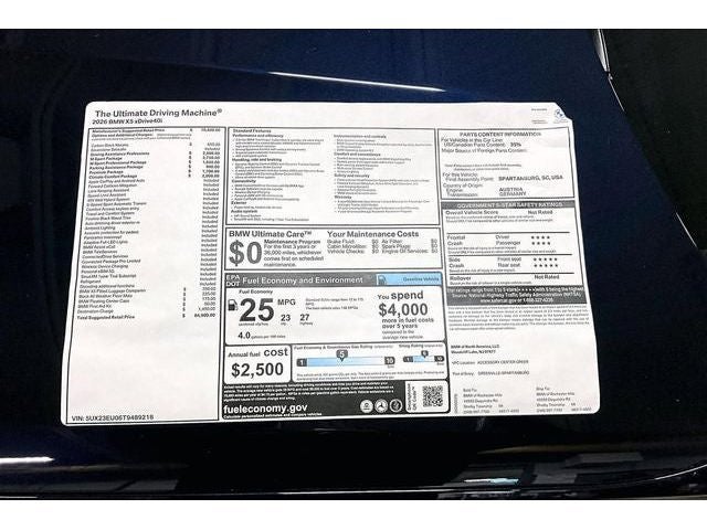 2026 BMW X5 xDrive40i