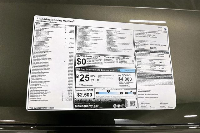 2026 BMW X5 xDrive40i