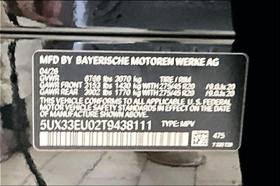 2026 BMW X5 M60i