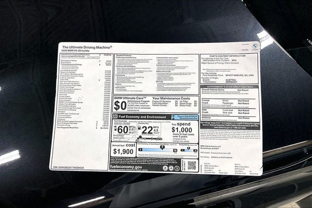 2026 BMW X5 xDrive50e