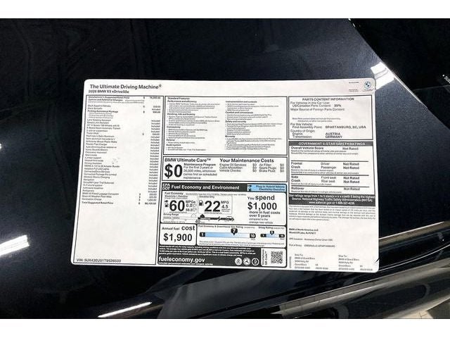 2026 BMW X5 xDrive50e