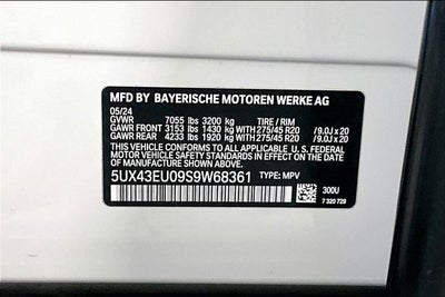 2025 BMW X5 xDrive50e