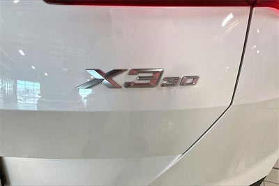 2025 BMW X3 30 xDrive