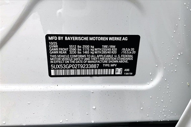 2026 BMW X3 30 xDrive