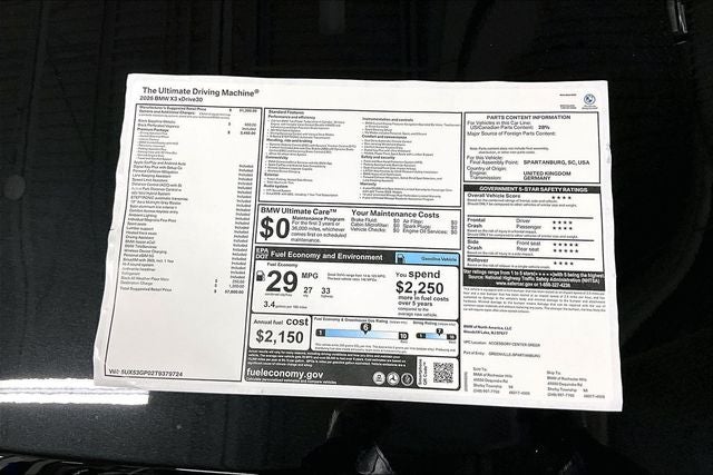 2026 BMW X3 30 xDrive