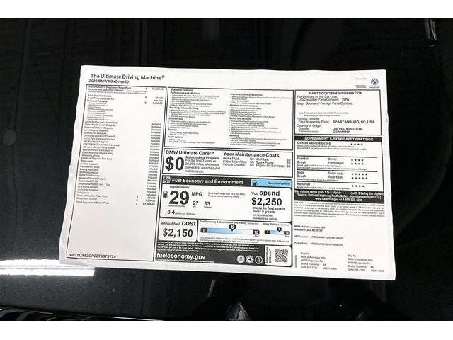 2026 BMW X3 30 xDrive