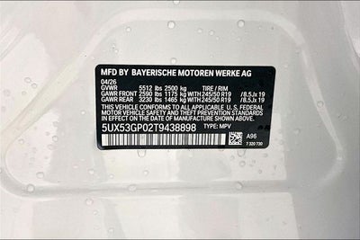 2026 BMW X3 30 xDrive