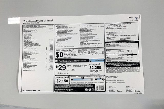 2026 BMW X3 30 xDrive