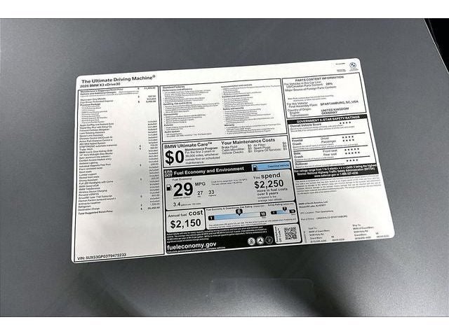 2026 BMW X3 30 xDrive