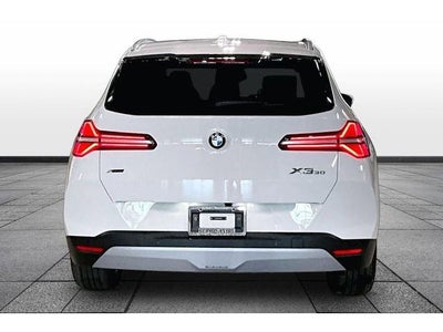 2026 BMW X3 30 xDrive