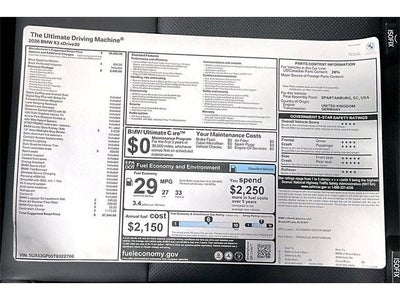 2026 BMW X3 30 xDrive