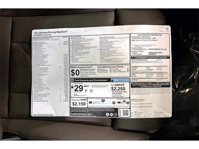 2026 BMW X3 30 xDrive