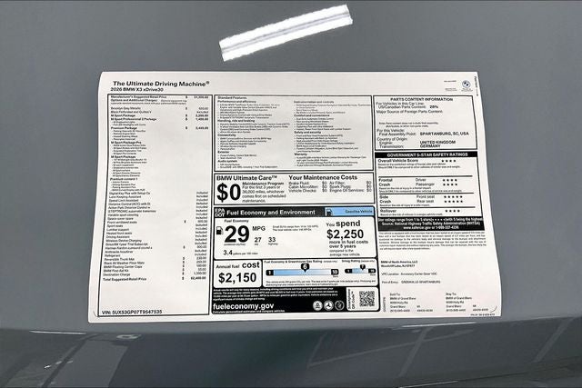 2026 BMW X3 30 xDrive