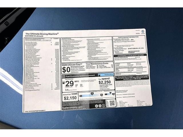 2026 BMW X3 30 xDrive
