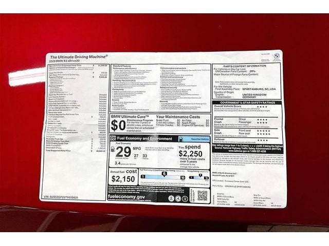 2026 BMW X3 30 xDrive