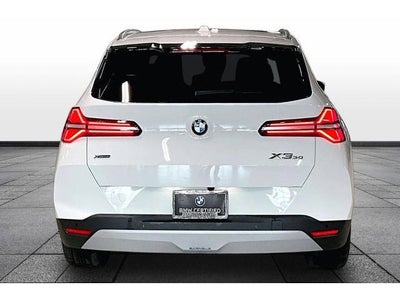 2025 BMW X3 30 xDrive
