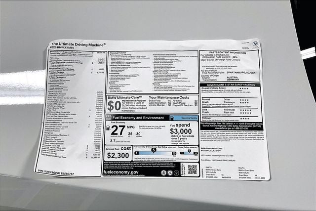 2026 BMW X3 M50 xDrive