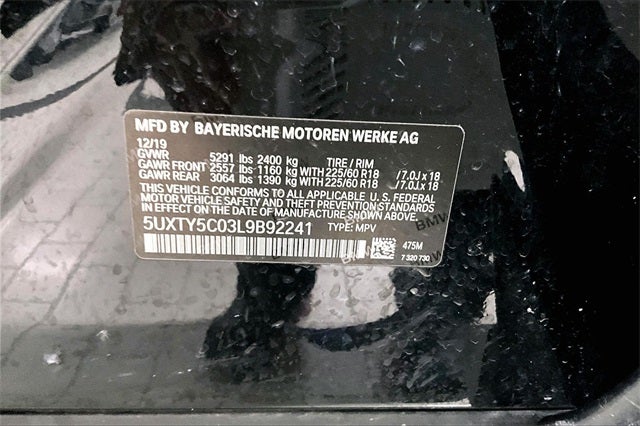 2020 BMW X3 xDrive30i