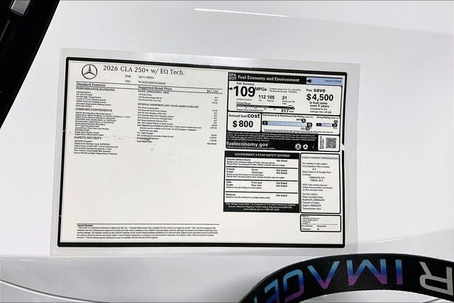 2026 Mercedes-Benz CLA CLA 250+