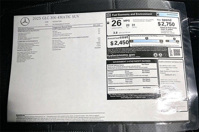 2025 Mercedes-Benz GLC GLC 300 4MATIC®
