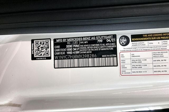 2021 Mercedes-Benz G-Class G 63 AMG® 4MATIC®