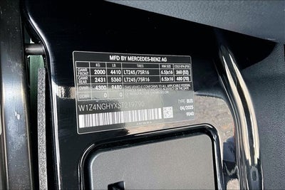 2025 Mercedes-Benz Sprinter 2500 Passenger 170 WB High Roof