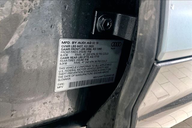 2018 Audi Q7 2.0T Premium Plus quattro