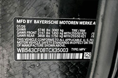2026 BMW iX xDrive45