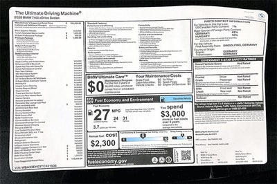 2026 BMW 7 Series 740i xDrive