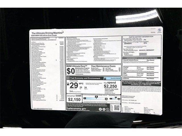 2026 BMW 4 Series 430i Gran Coupe