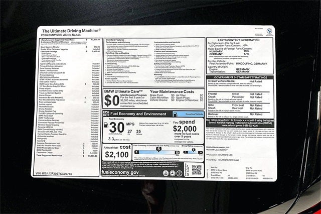 2026 BMW 5 Series 530i xDrive