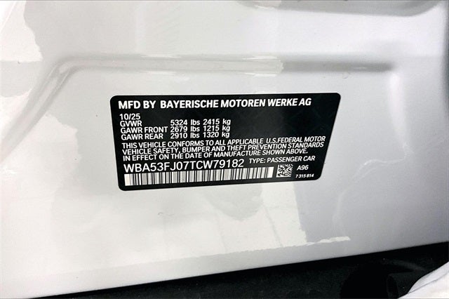 2026 BMW 5 Series 530i xDrive