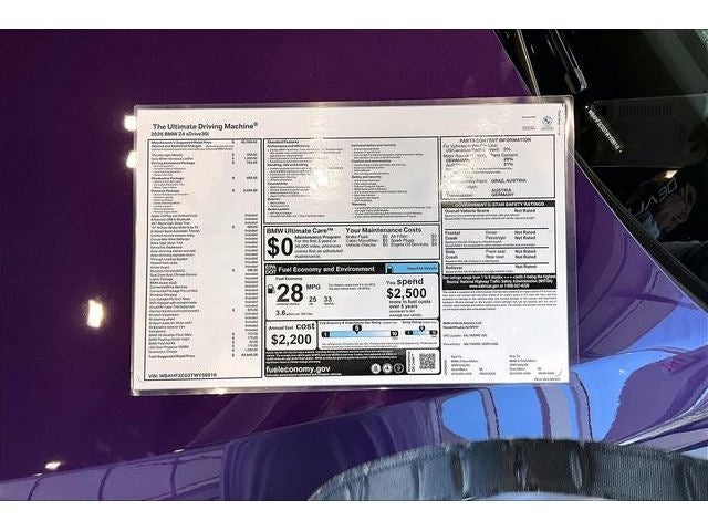 2026 BMW Z4 sDrive30i
