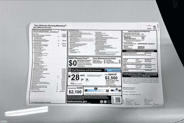 2027 BMW X2 xDrive28i