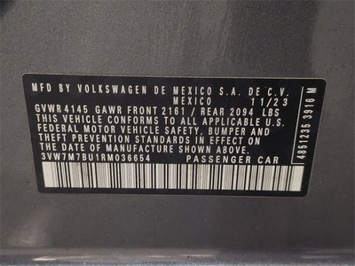 2024 Volkswagen Jetta 1.5T SE