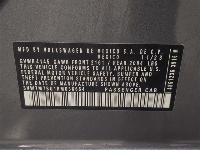 2024 Volkswagen Jetta 1.5T SE