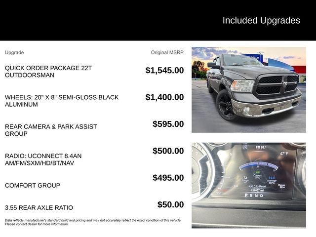 2015 RAM 1500 Outdoorsman