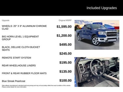 2019 RAM 1500 Big Horn/Lone Star