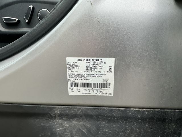 2018 Ford Explorer XLT