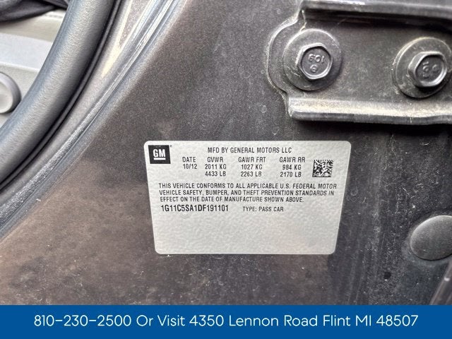 2013 Chevrolet Malibu LT 1LT
