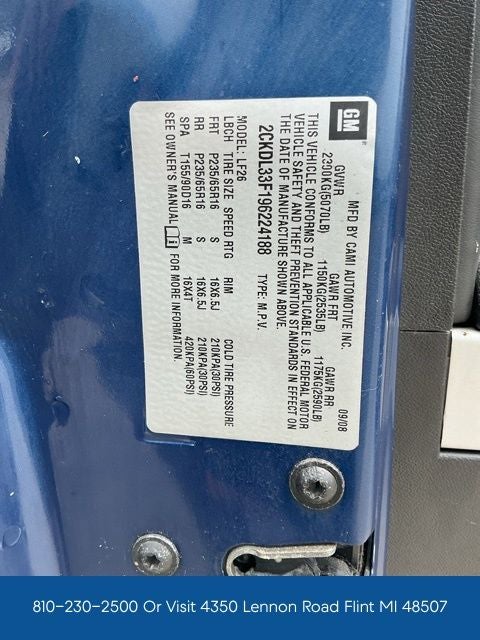 2009 Pontiac Torrent Base