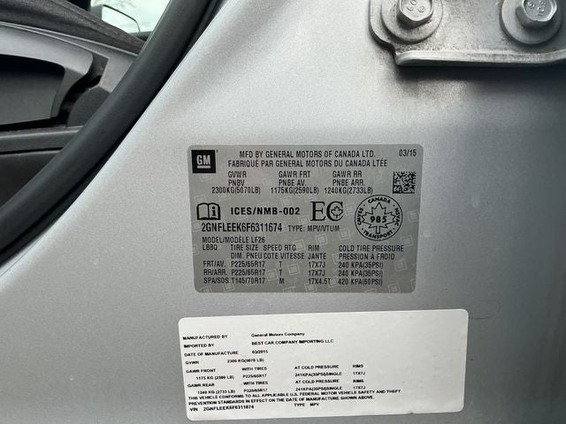 2015 Chevrolet Equinox LS