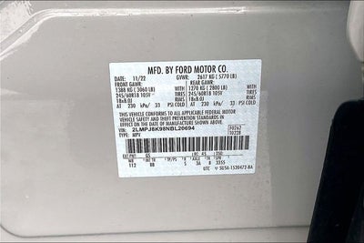 2022 Lincoln Nautilus Reserve