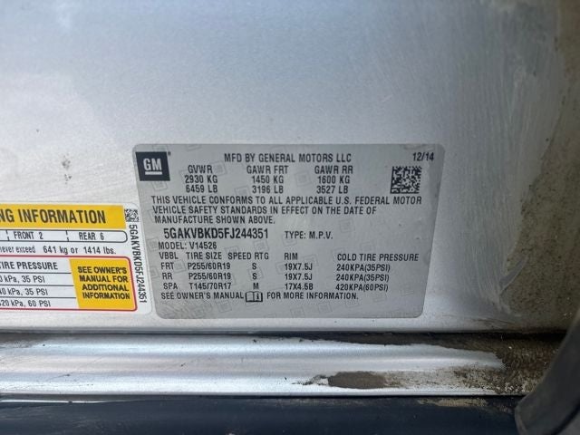 2015 Buick Enclave Leather Group