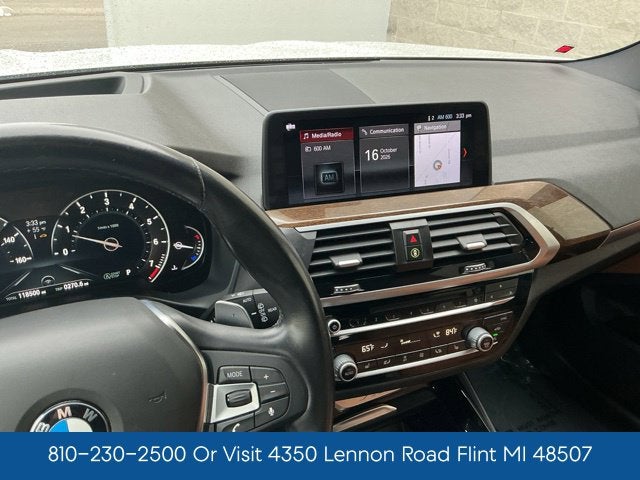 2018 BMW X3 xDrive30i